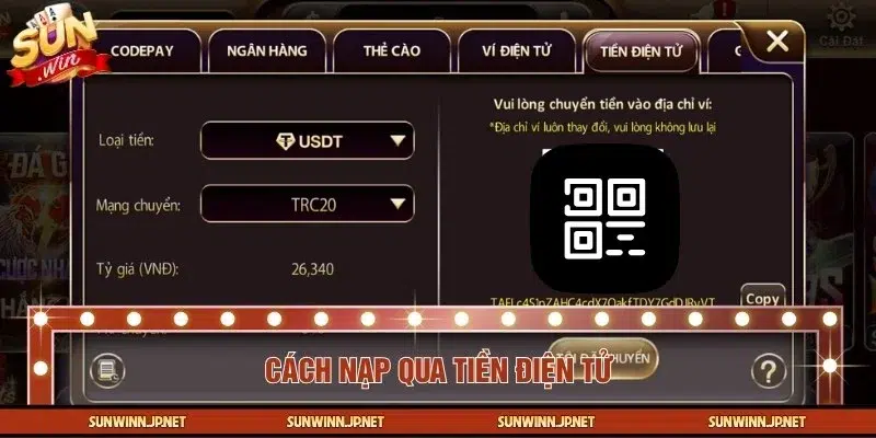 Quy trình chuyển USDT an toàn khi thực hiện nạp tiền