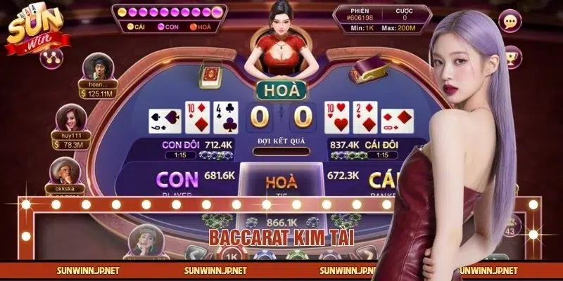 Cẩm Nang Chơi Baccarat Kim Tài Bất Bại Tại Cổng Game SUNWIN